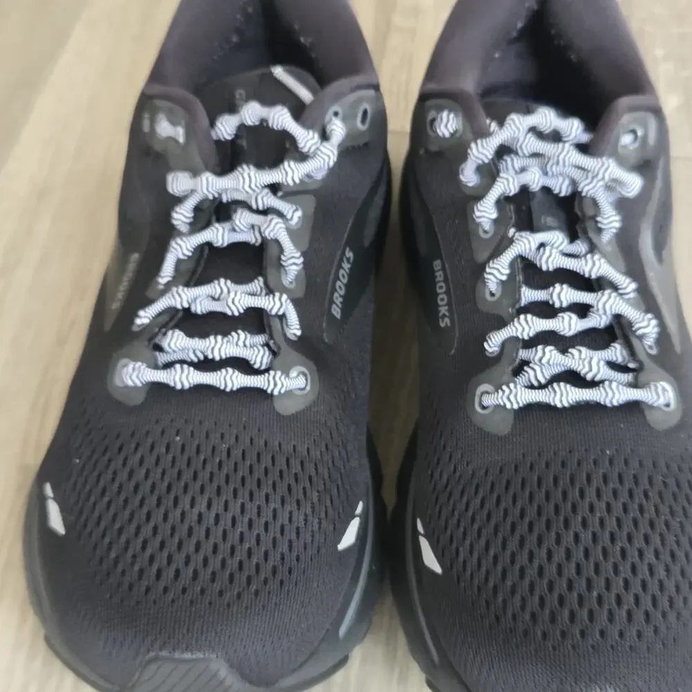 Brooks Ghost 15 Running Shoes Womens 11 D Black Neutral 1203801B020